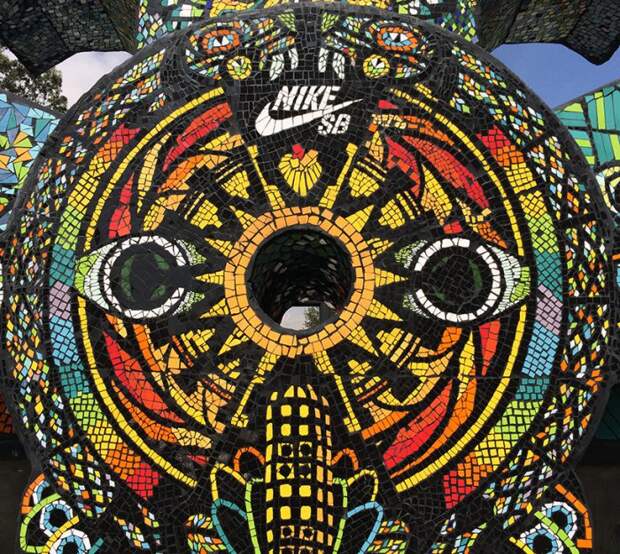 Скейтпарк «NIKE templo mayor» в Мехико
