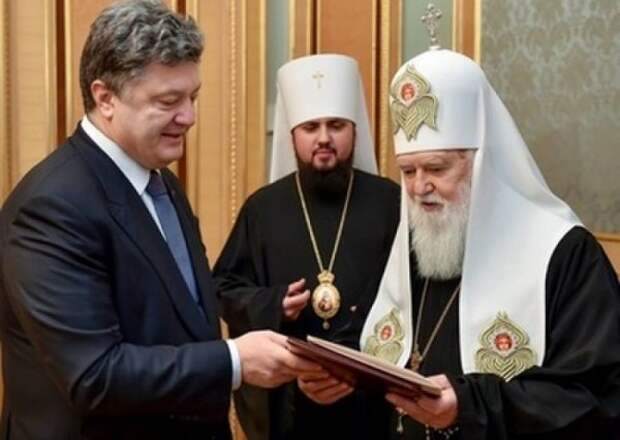 Изгнание дьявола: Порошенко требует церковного проклятия для Мишки-грузинчика Изгнание дьявола: Порошенко требует церковного проклятия для Мишки-грузинчика