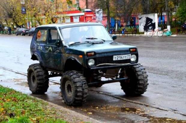 Невероятный тюнинг и рестайлинг "Нив" (24 фото)
