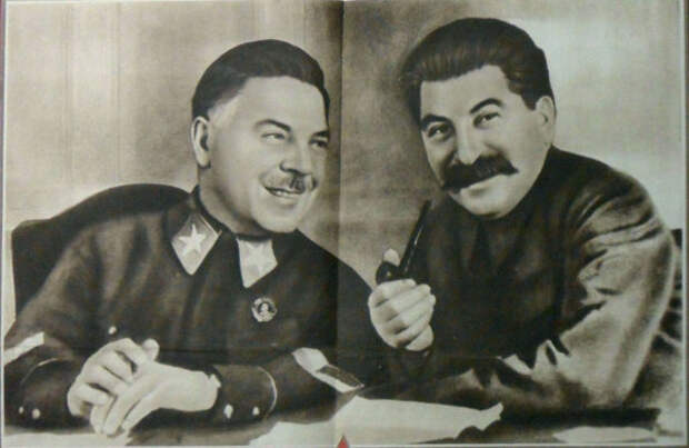 Сталин и Ворошилов