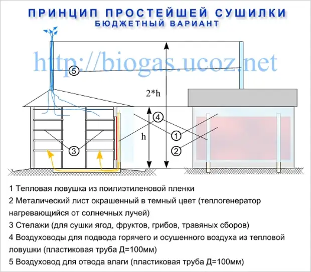 Солнечная сушилка для овощей и фруктов своими руками чертежи и размеры