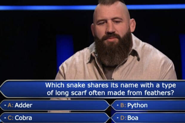 Участник «Кто хочет стать миллионером?» опозорился из-за легкого вопроса