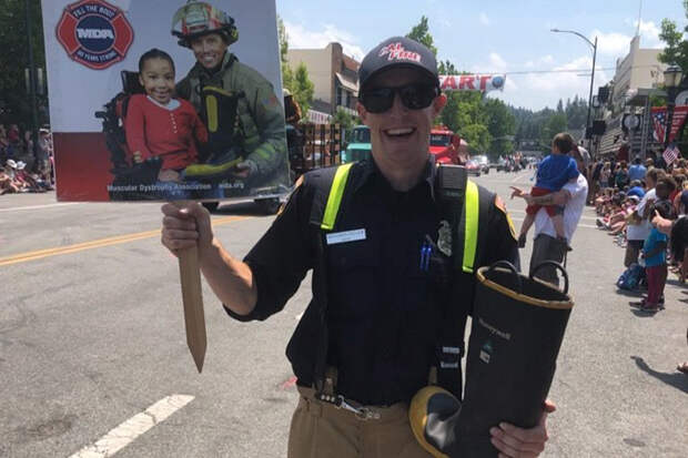 firefighter severe burns recovering hero Brandon Feller