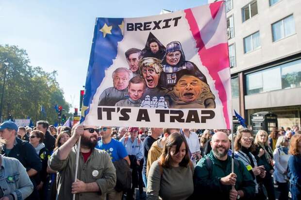 Anti Brexit Signs