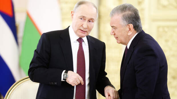 Путин обсудил с Мирзиёевым свой предстоящий визит в Узбекистан