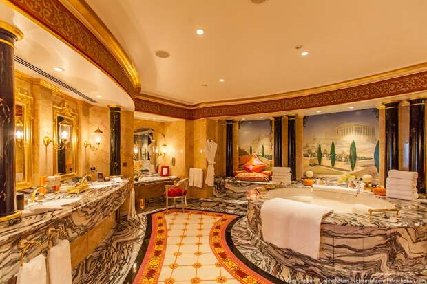 BurjAlArab26 Золото для шейхов и олигархов: самый дорогой номер в семизвездочном отеле Burj Al Arab