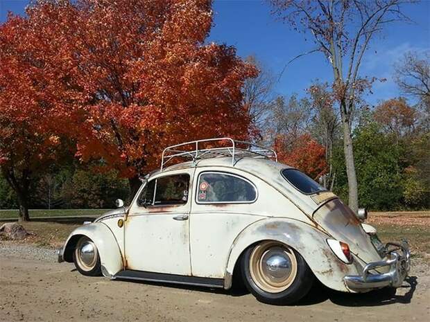 Модная ржавчина: Volkswagen Beetle Rat Look beetle, rat-look, volkswagen, vw beetle, авто, автомобили, ржавчина, тюнинг