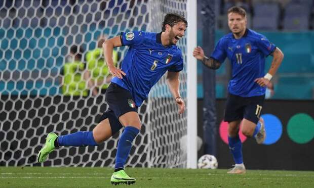 Италия одержала победу над Уэльсом, не пропустив ни разу на Евро-2020