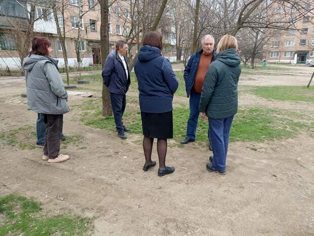 Встреча с населением в Енакиево