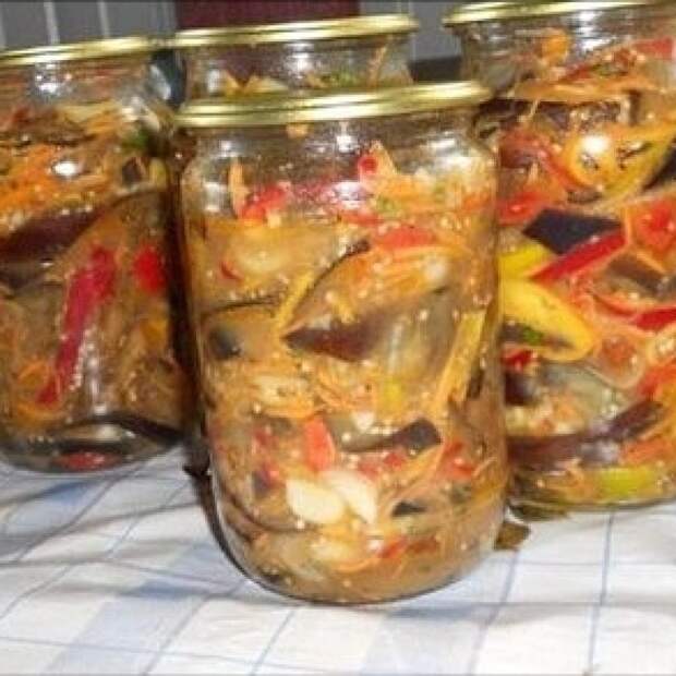 Баклажаны по-корейски