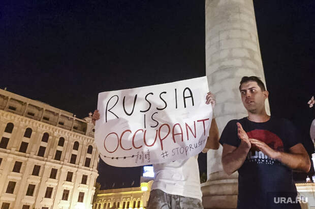 Протесты в Грузии. Тбилиси