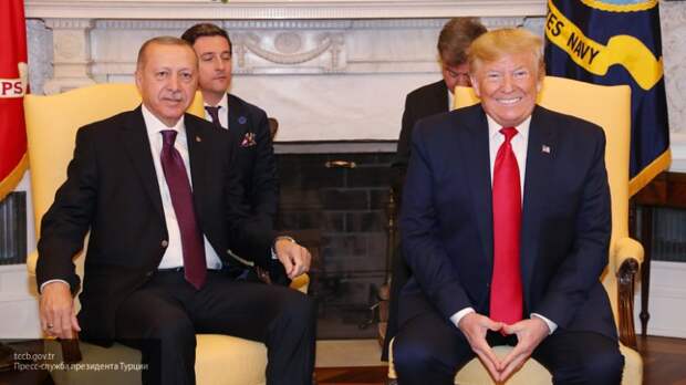 Трамп отметил хорошую работу зоны безопасности на севере Сирии после встречи с Эрдоганом
