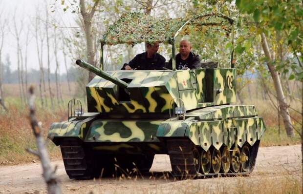 Прототипом самодельного танка стала... детская игрушка. | Фото: forums.eugensystems.com.