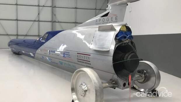 Aussie Invader 5R, мощностью 200.000 лошадиных сил, попытается установить рекорд наземной скорости в 2022 году