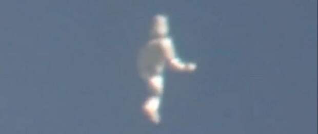 Над Лос-Анджелесом летает НЛО в виде человека