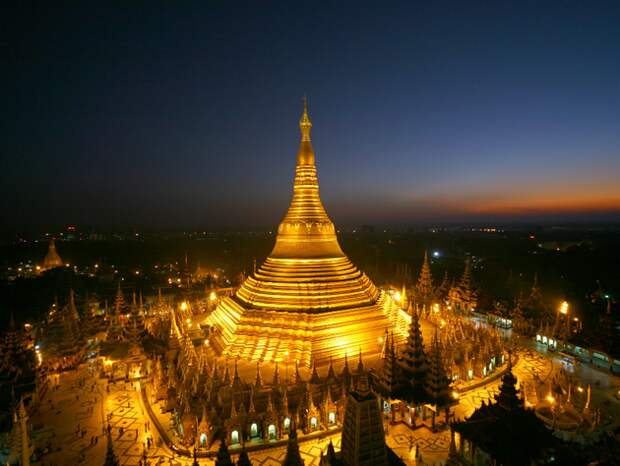 Пагода Шведагон (Shwedagon Pagoda). Мьямна