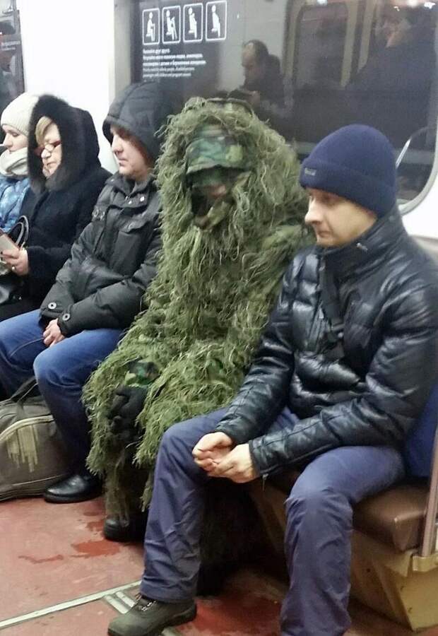Завсегдатаи общественного транспорта во всей красе!