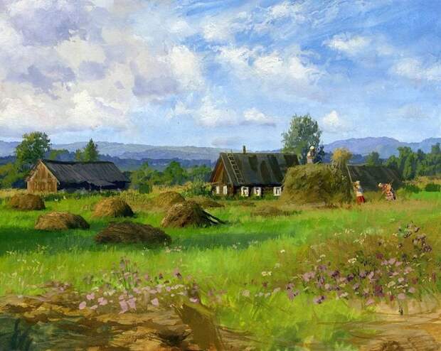«Времена года. Лето». Автор: Владимир Жданов.