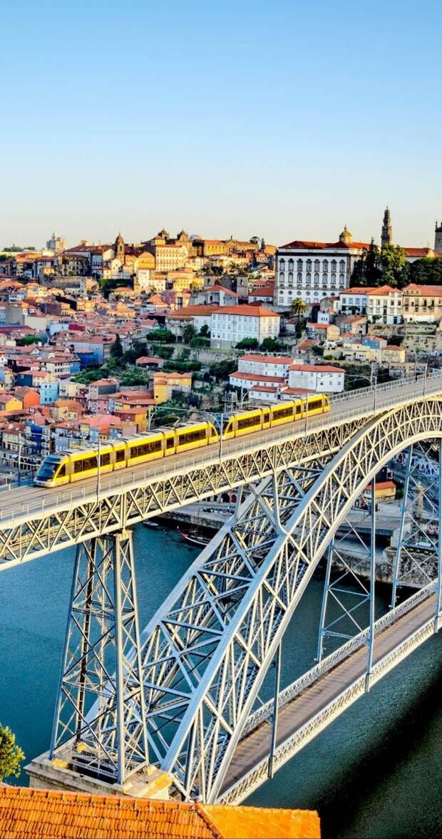 View of the Historic City of Porto, Portugal with the Famous Dom Luiz Bridge | 32 Stupendous Places in Portugal every Travel Lover should Visit