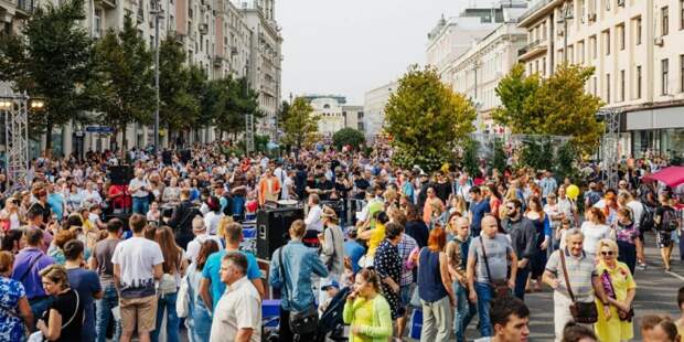 Собянин принял участие в праздничных гуляниях в честь Дня города. Фото: mos.ru