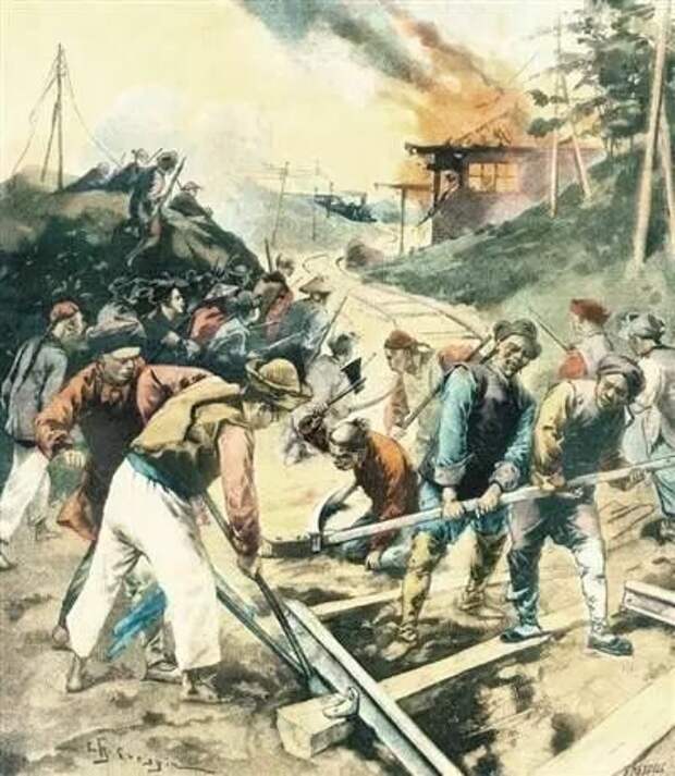1900. Восстание боксеров. Русские среди "иностранных дьяволов"