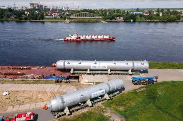 Российское оборудование для модернизации Московского НПЗ направили в столицу