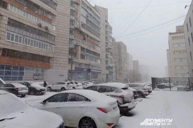 В Перми прошел самый сильный в XXI веке снегопад