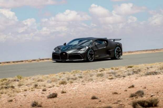 Bugatti тестируют новую модель гиперкара перед отгрузкой
