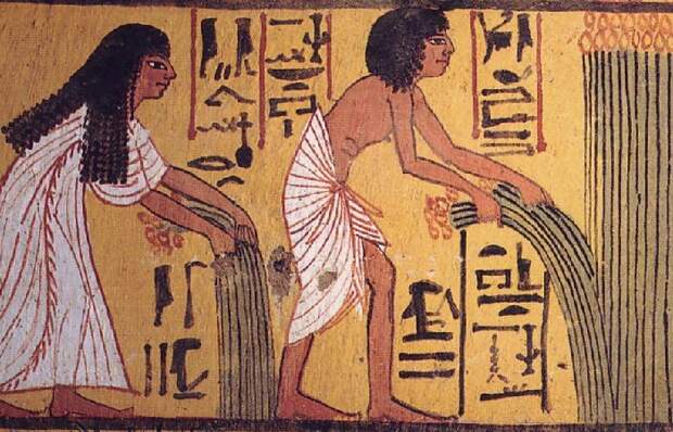 Фараоны принимали участие в начале сельскохозяйственных работ /Источник: archives.palarch.nl 