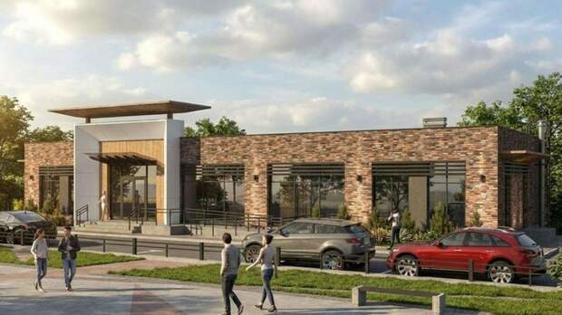 Стильный офис построят в Барнауле рядом с рекой