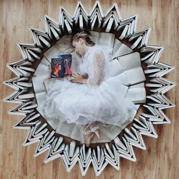 In Love With Books, This Woman Uses Them To Make True Works Of Art