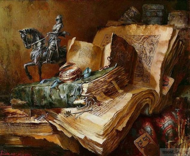 Шесть столетий у книг за плечами