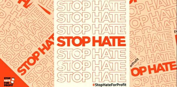 #StopHateForProfit. / Фото: www.thedrum.com