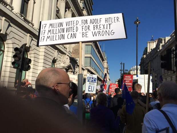 Anti Brexit Signs