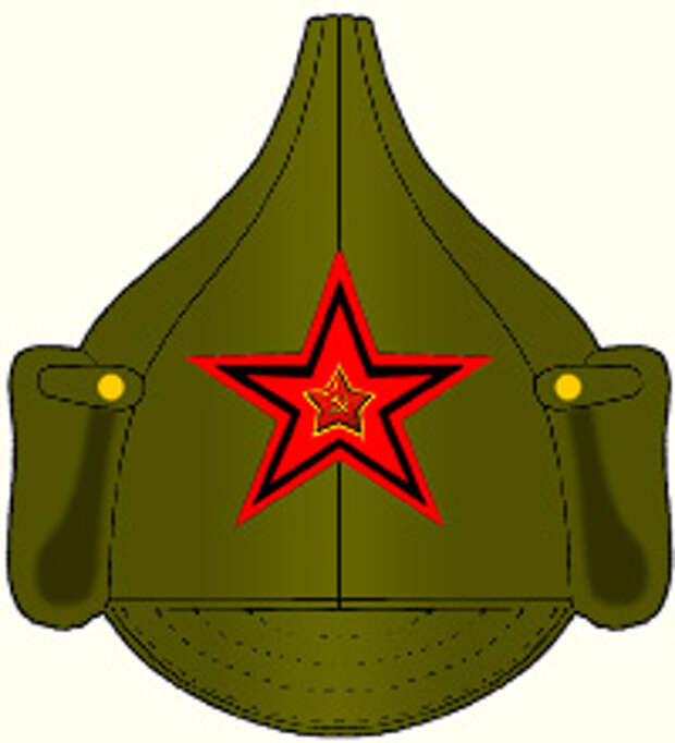 Рисунок военной шапки