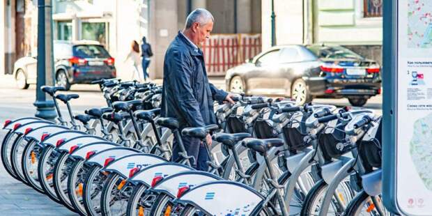В этом году популярность велопроката в Москве снова возросла. Фото: mos.ru