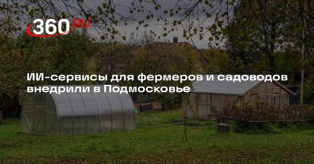 ИИ-сервисы для фермеров и садоводов внедрили в Подмосковье