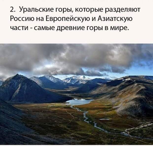 Россия в 10 интересных фактах