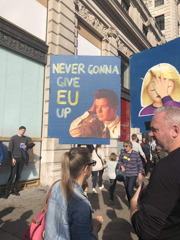 Anti Brexit Signs
