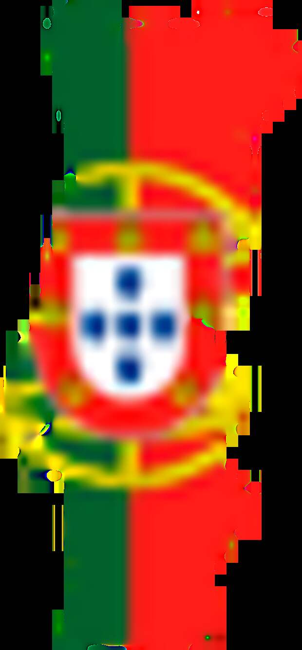 Флаг карта Португалии