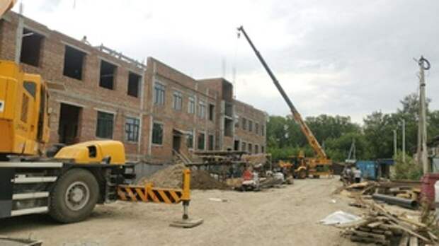 Строительство поликлиники в Зональном районе / Фото: amic.ru