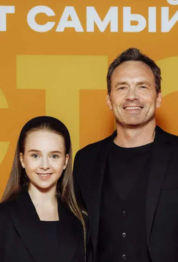 Виктор Васильев с дочерью от Анны Снаткиной