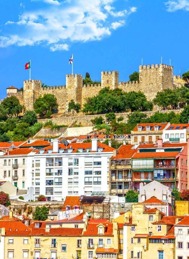 Lisbon fortress of Saint George (Castelo de Sao Jorge), Portugal | 32 Stupendous Places in Portugal every Travel Lover should Visit