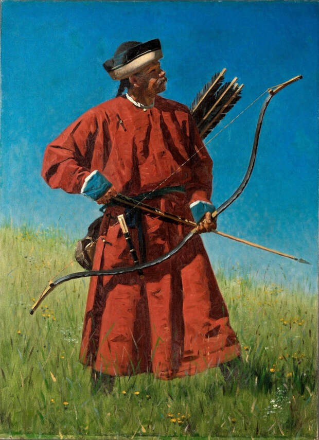 Сарбаз на картине В.В.Верещагина, 1868 год