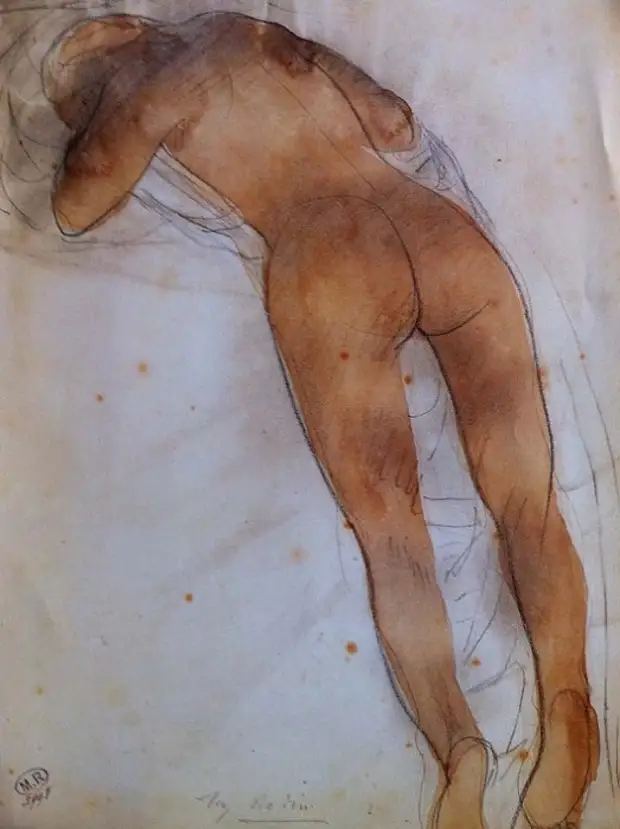 Ню. Рисунок Родена. | Фото: michelkoven.wordpress.com. Ню. Рисунок Родена. | Фото: michelkoven.wordpress.com.