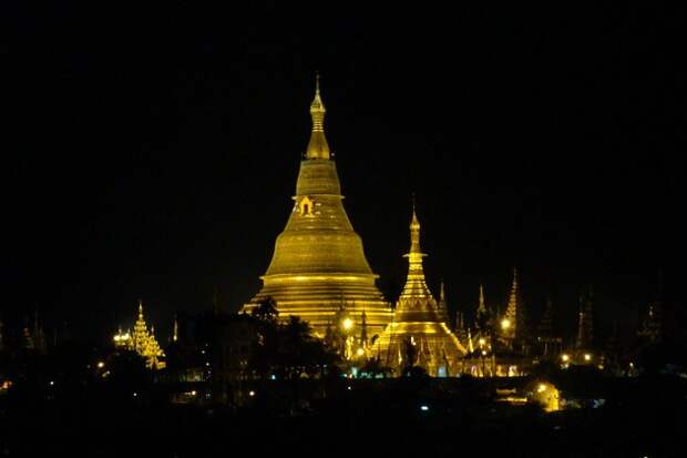 Пагода Шведагон (Shwedagon Pagoda). Мьямна