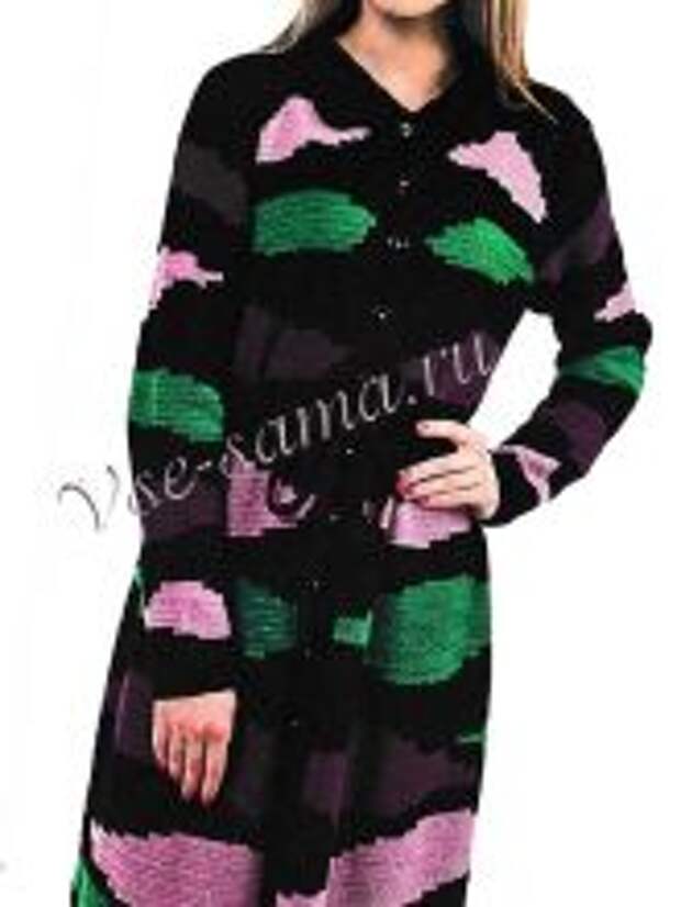 Вязаный крючком кардиган схемы