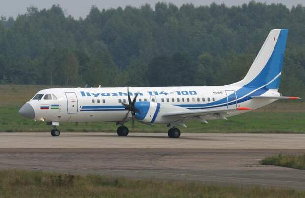 Двигателями PW127H оснащена модификация Ил-114-100 :: Леонид Фаерберг // transport-photo.com Самолет Ил-114-100