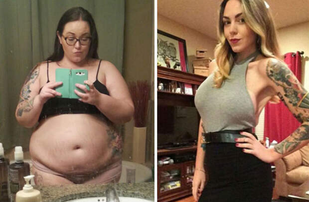 До и после: 30 примеров невероятного преображения при похудении