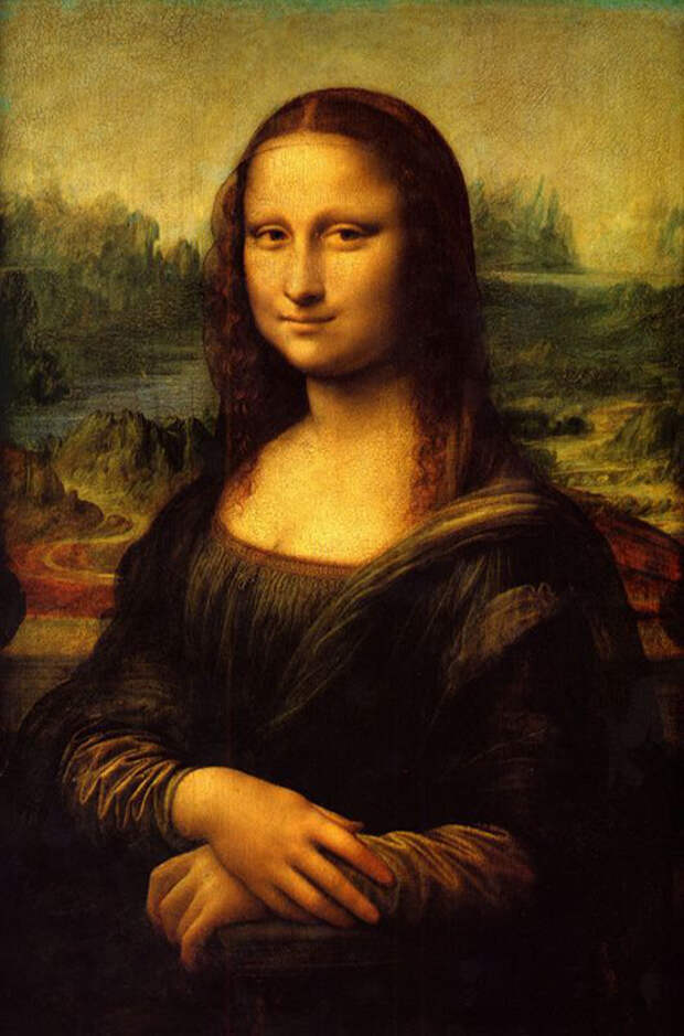 Мона Лиза - самая известная картина да Винчи.